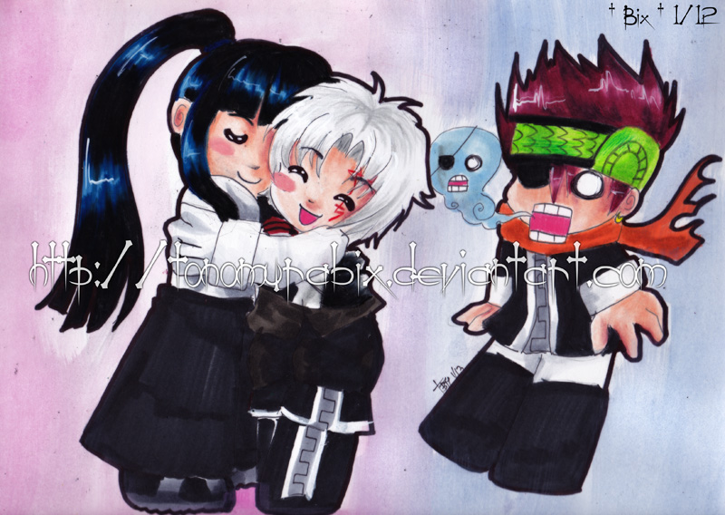 Com - Chibi Kanda, Allen and Lavi