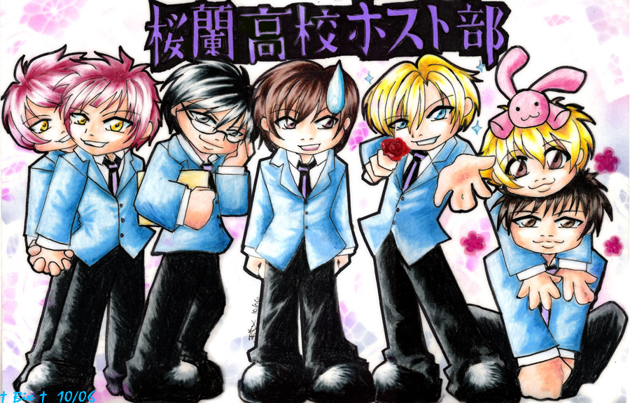 The Chibi Hosts of Ouran :3