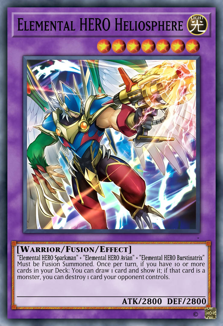 Helliousphere Elemental HERO Heliosphere by benux69 on DeviantArt