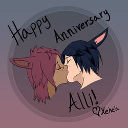 Alli and Xeke'a 2nd Anniversary!