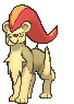 Shiny Pyroar-Female by MidnightsShinies on DeviantArt