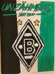 Borussia Monchengladbach - Fan Paint by AnotherAtheist