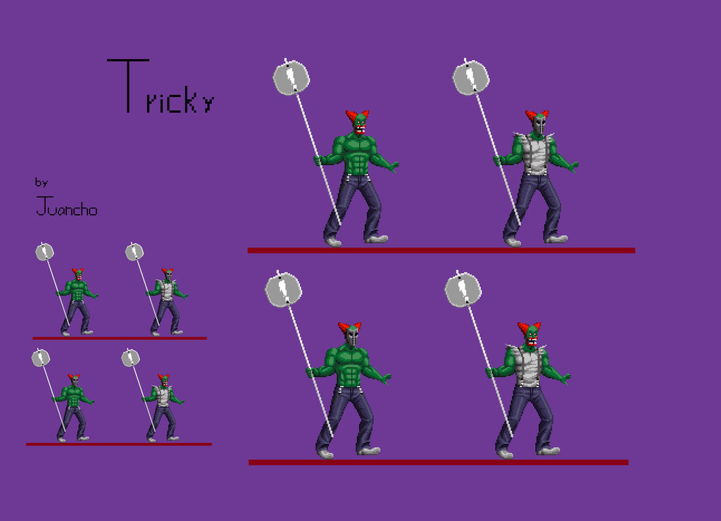 Tricky Kof Style And Variants by Juanch0billa on DeviantArt