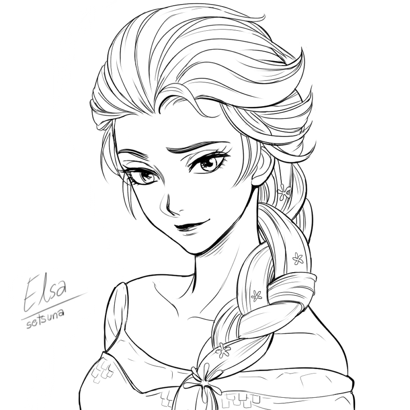 [ Frozen ]  Elsa