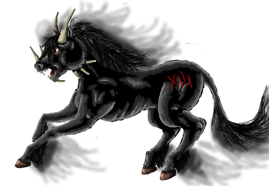 Request: 13-horned horse