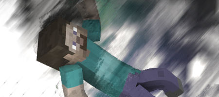 Minecraft: Falling by devianthor on DeviantArt
