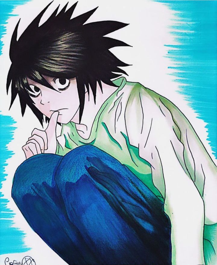 L Lawliet/Ryuzaki - Death Note by PuddinGal4302 on DeviantArt