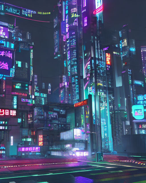 Cyberpunk Seoul by HandsomeBlizzard on DeviantArt