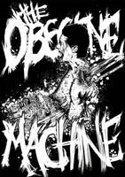 The Obsecne Machine T-shirt design