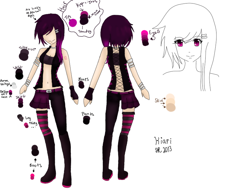 Kiari Reference Sheet