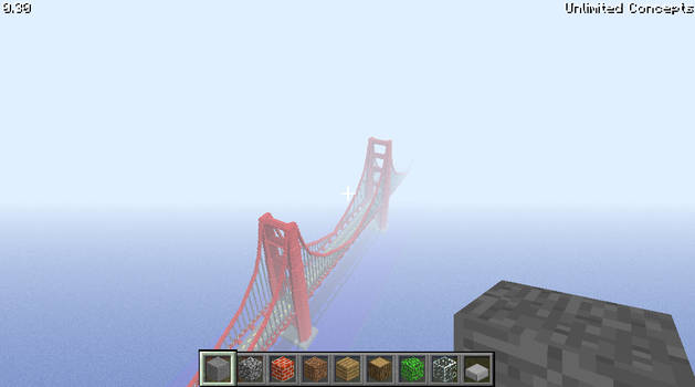 Golden Gate Bridge Minecraft