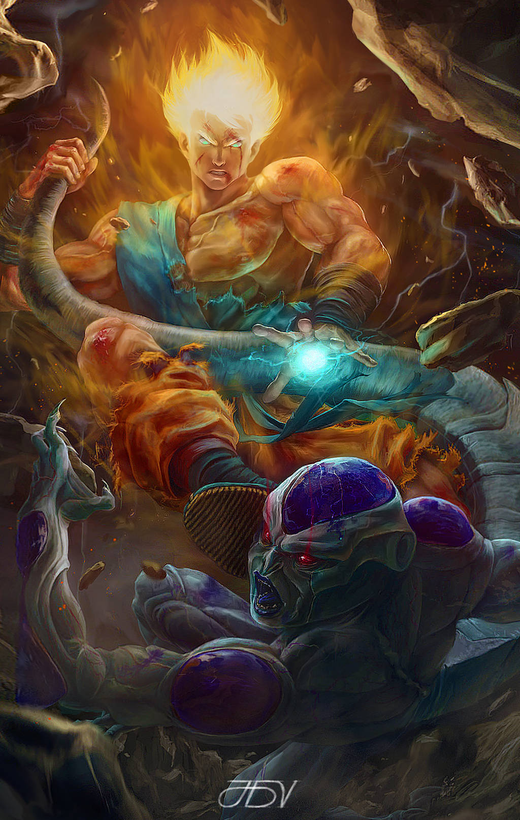 Battle On Namek by JoseDalisayV