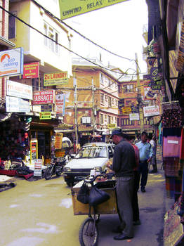 Busy Nepal Street