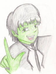 Drawing Practice Beast Boy