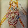 Sailor moon and Sailor chibi moon