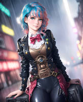 Steampunk girl 5