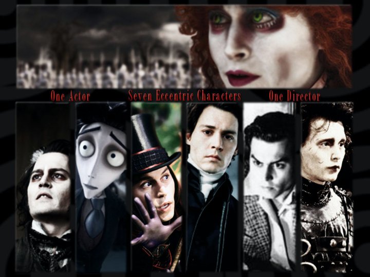 Johnny Depp meets Tim Burton