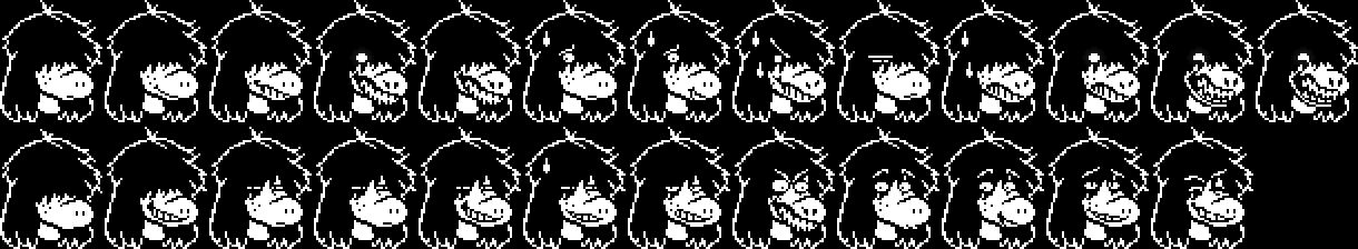 Susie Dialogue Portrait Sheet by PushyHalk620061 on DeviantArt