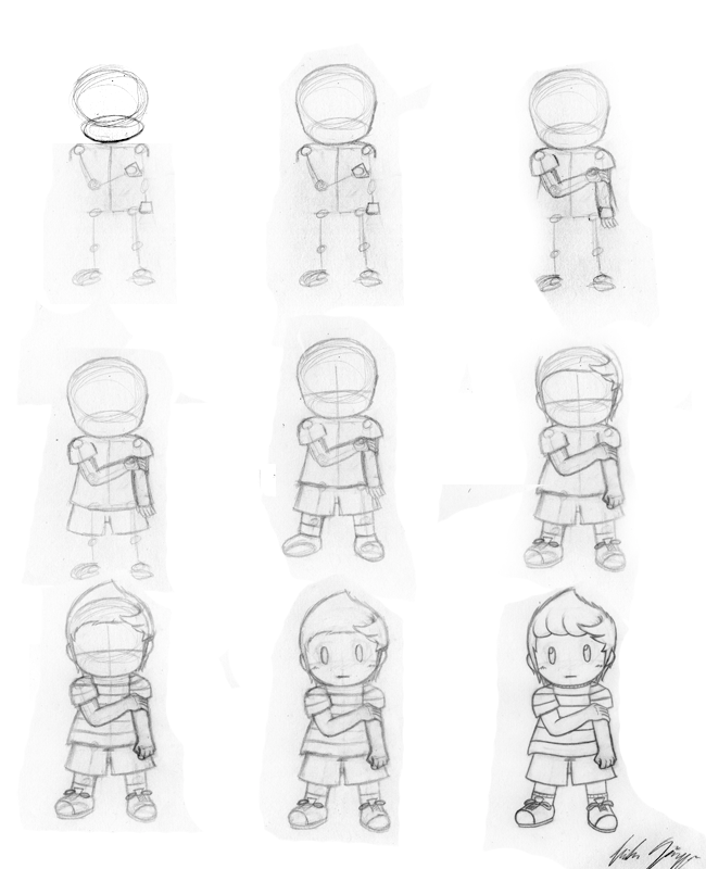 How I draw Lucas :3 by Nannotech on DeviantArt