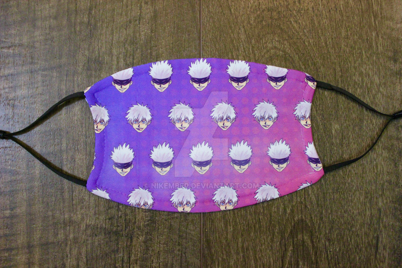 Gojo mask design by NikembeP on DeviantArt