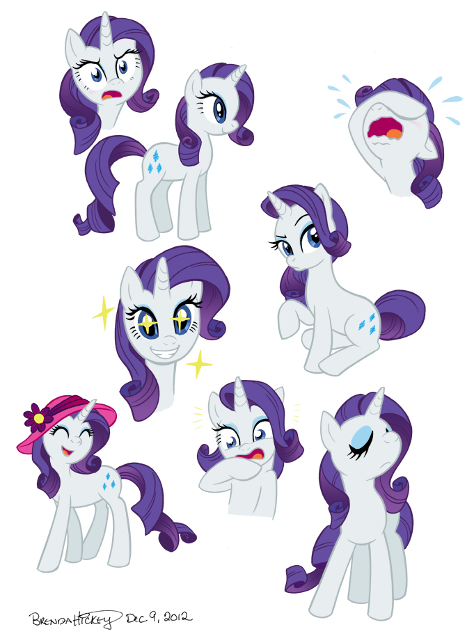 Rarity Doodles