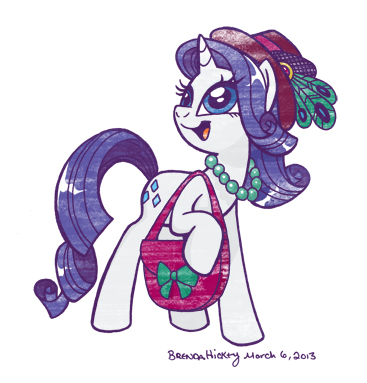 Rarity's New Hat