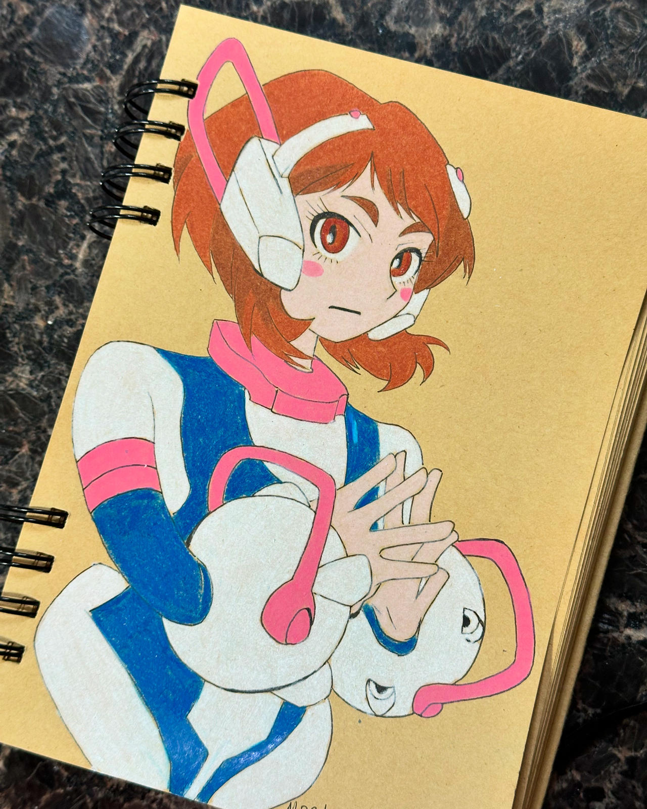 Cafe Art: Ochaka Uraraka, Boku no Hero Academia by bluec4tdraws on ...