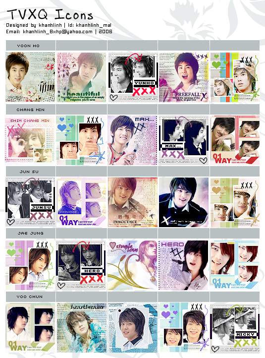 TVXQ Icons Part II