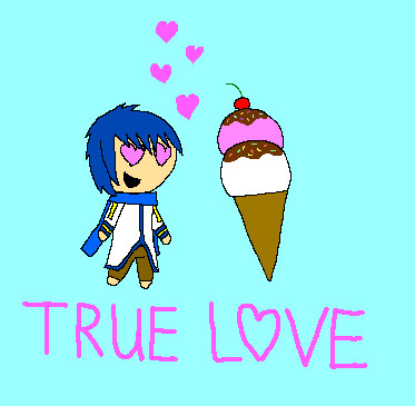 Kaito Loves Aisu by SonicFan3