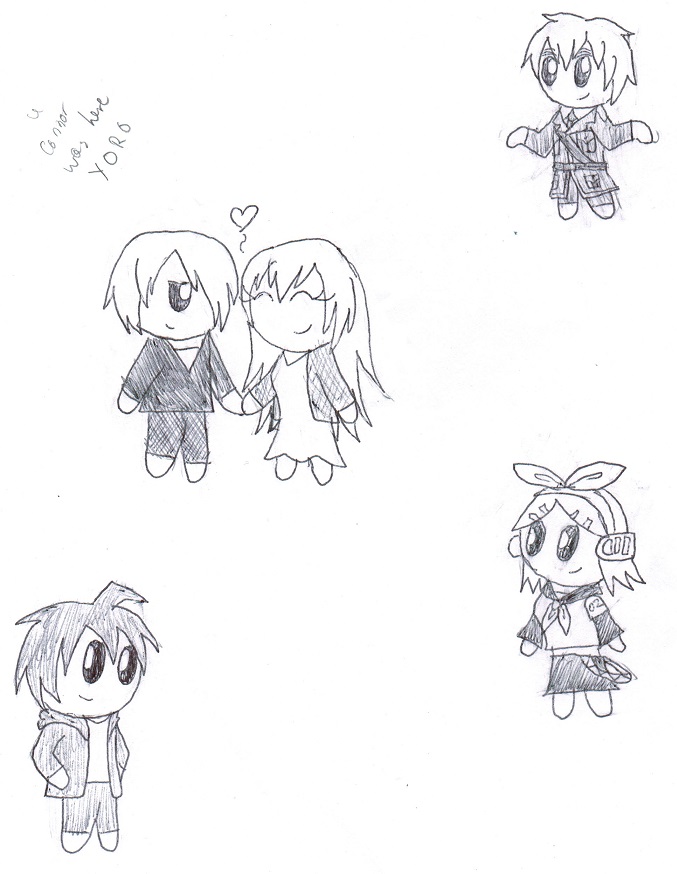 Anime Club Chibi Doodles