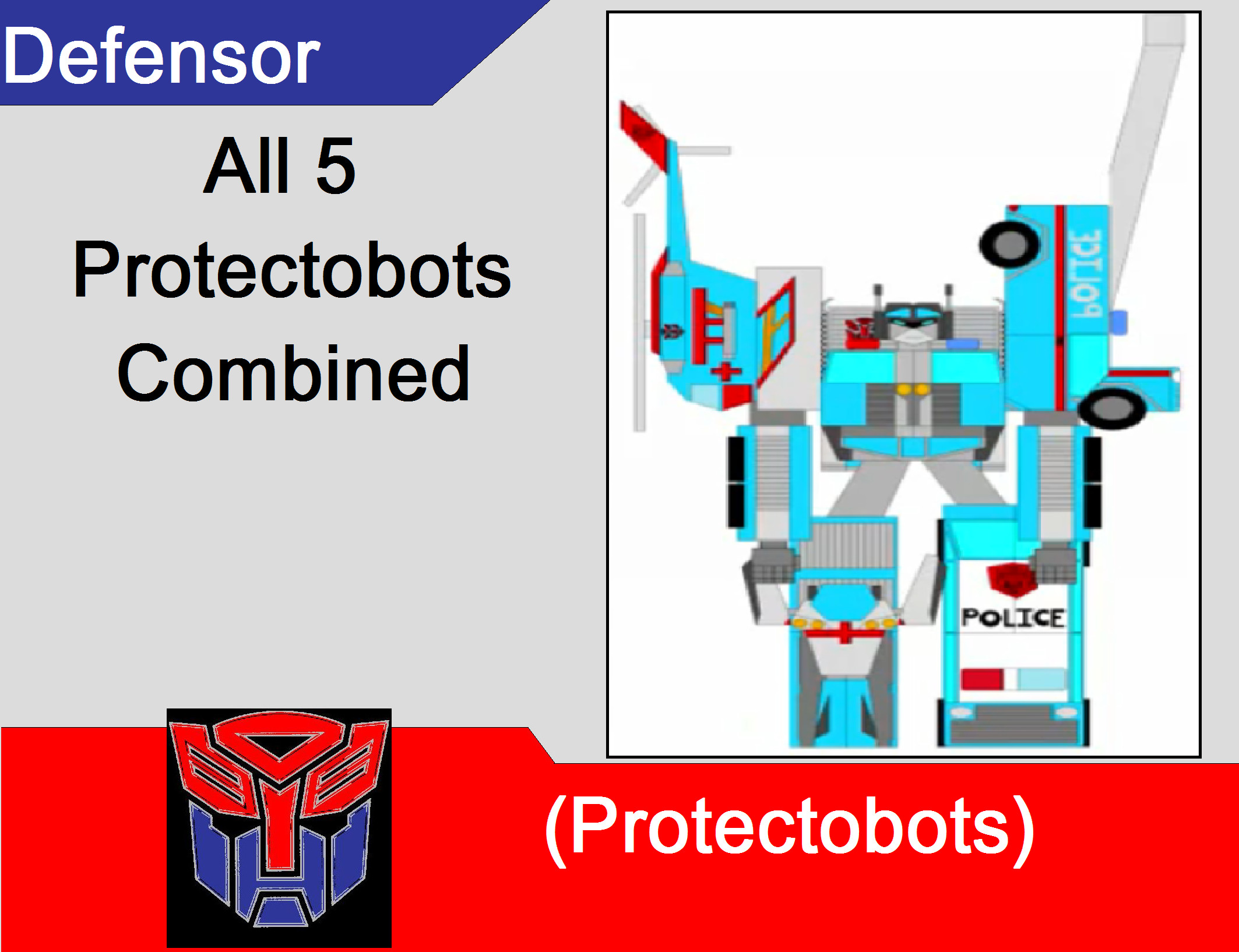 Transformers X 'Defensor' by skyscream1 on DeviantArt