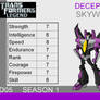 Transformers: Legend D05 - (Skywarp)