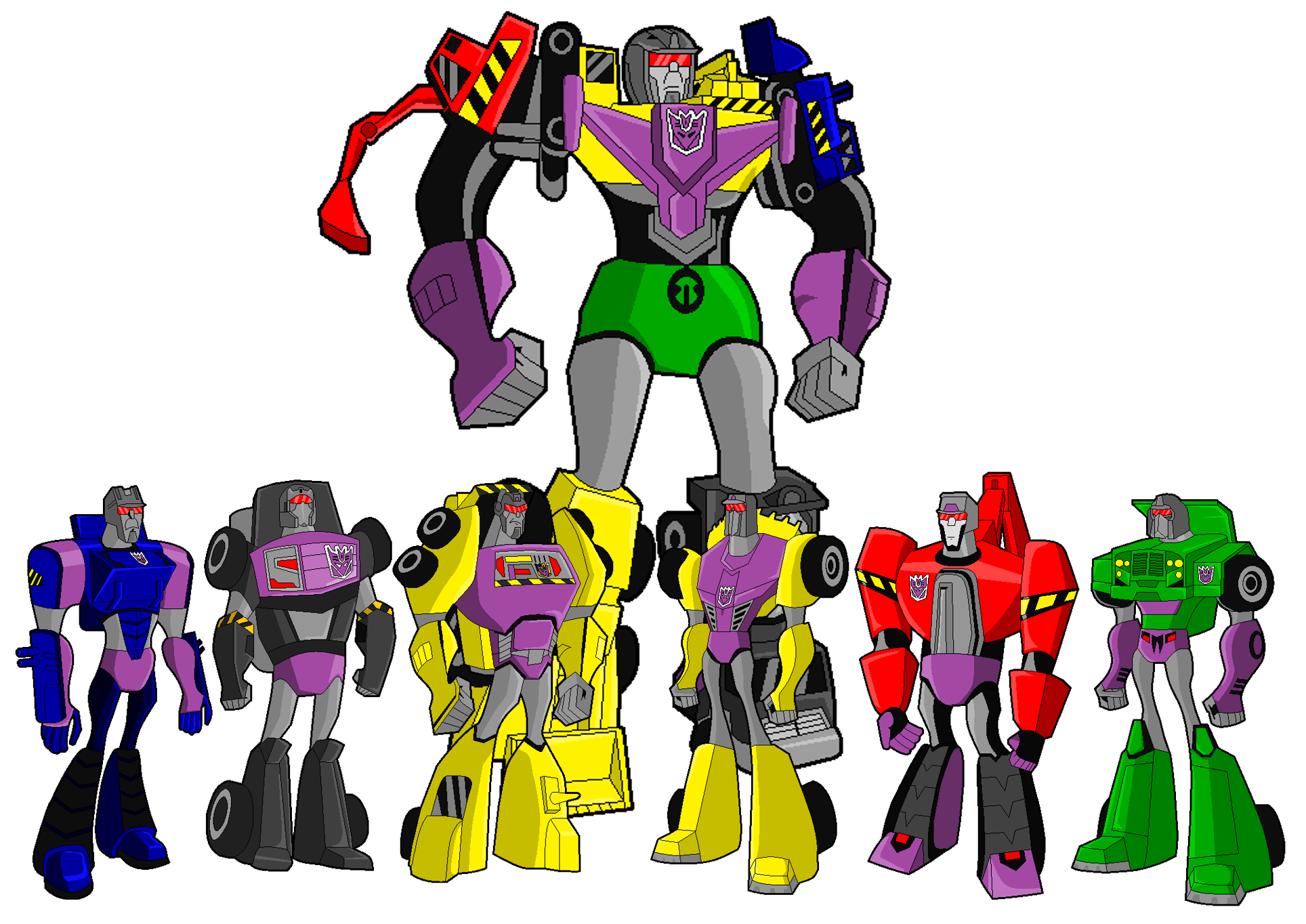 Transformers: Legend Constructicons by skyscream1 on DeviantArt