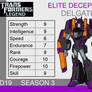 Transformers: Legend D19 - (Delgatron)
