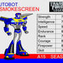 Transformers: Legend A15 - (Smokescreen)(Season 3)