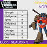 Transformers: Legend CB05 - (Vortex)