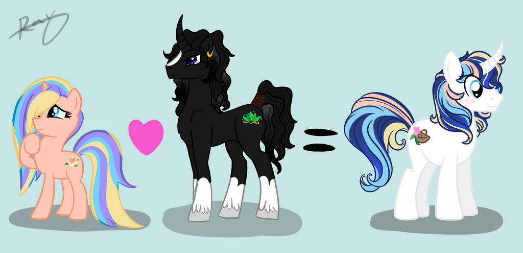 Mlp Combow MLP Love Combo! Meet Ashwin Rose by ICosmicPotato on DeviantArt