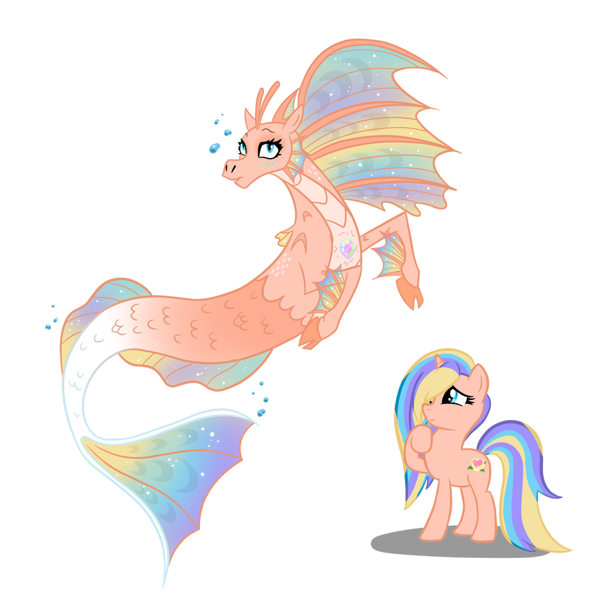 My little Pony Siren OC by ICosmicPotato on DeviantArt