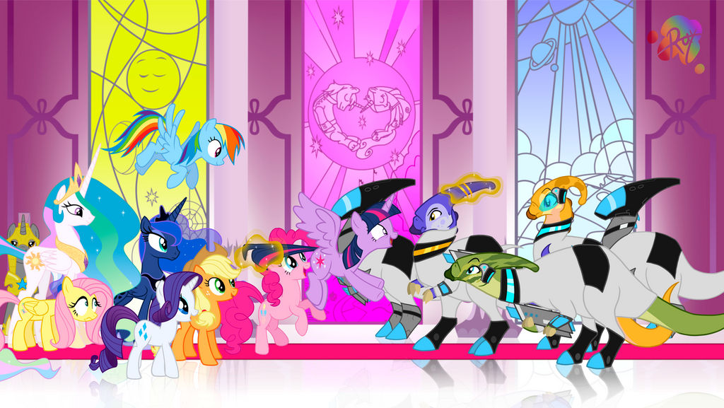 My little Pony Aliens in Equestria by ICosmicPotato on DeviantArt