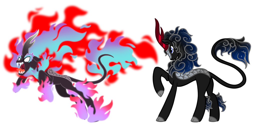 Kirin Angry My Little Pony Black Kirin by ICosmicPotato on DeviantArt