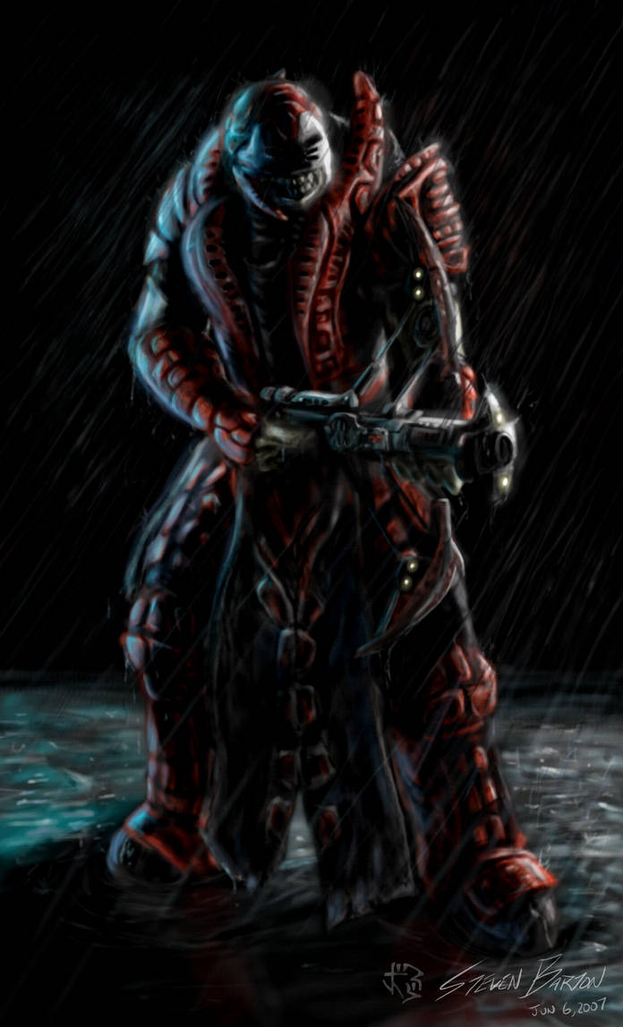 Theron Guard by CrescentDebris