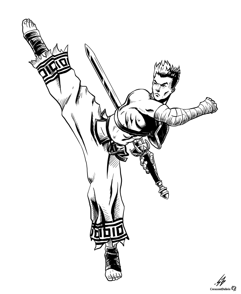 SoulBlade - HWANG (2P)