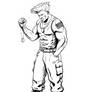 STREET FIGHTER II: Guile (LINES)
