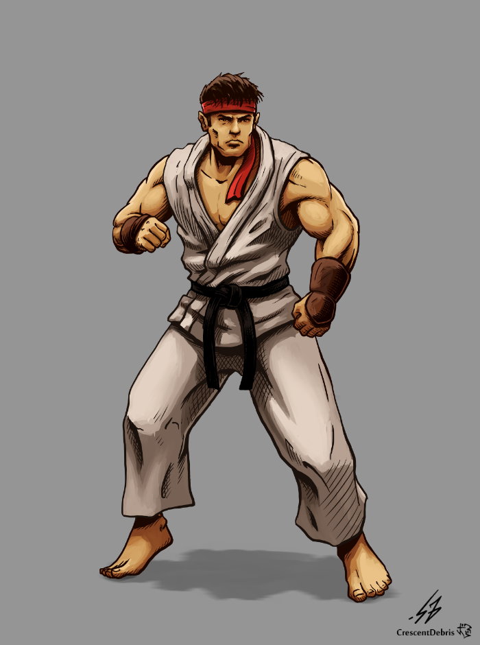 RYU : STREET FIGHTER II by viniciusmt2007 on DeviantArt  Street fighter  characters, Street fighter art, Ryu street fighter