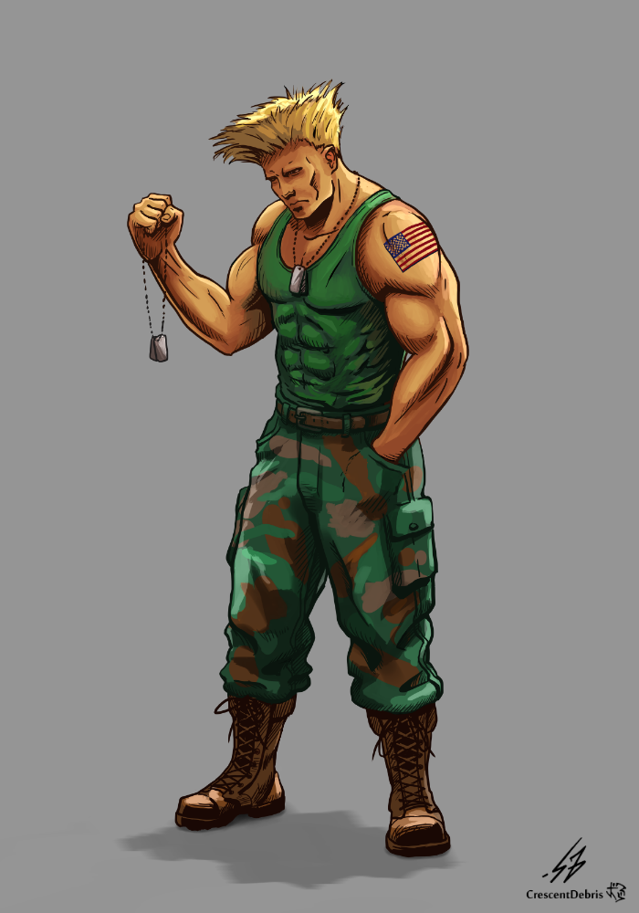 STREET FIGHTER II: Guile (COLOR)