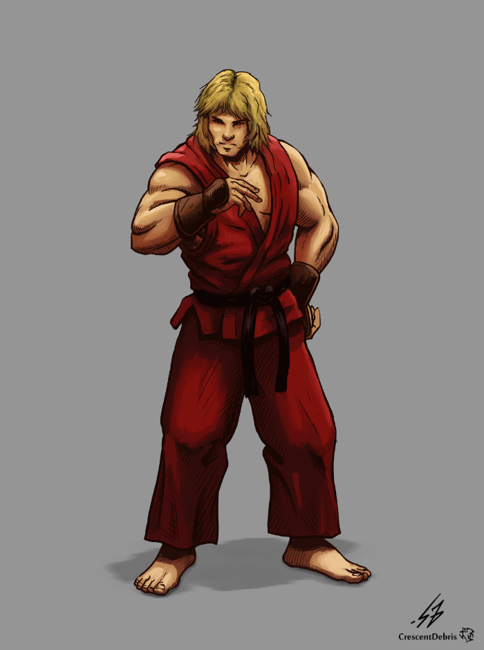 STREET FIGHTER II: Ken (COLOR)