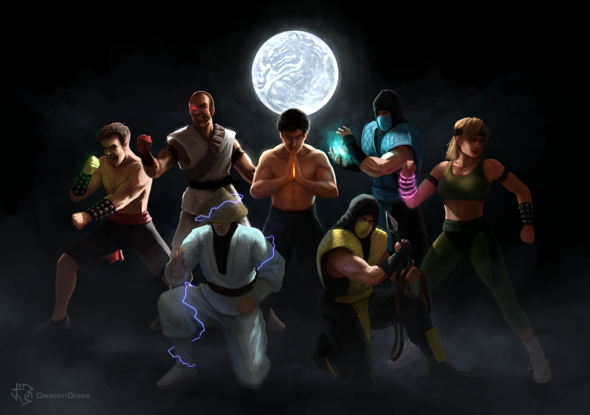 Mortal Kombat (1992) in the Game-Art-HQ