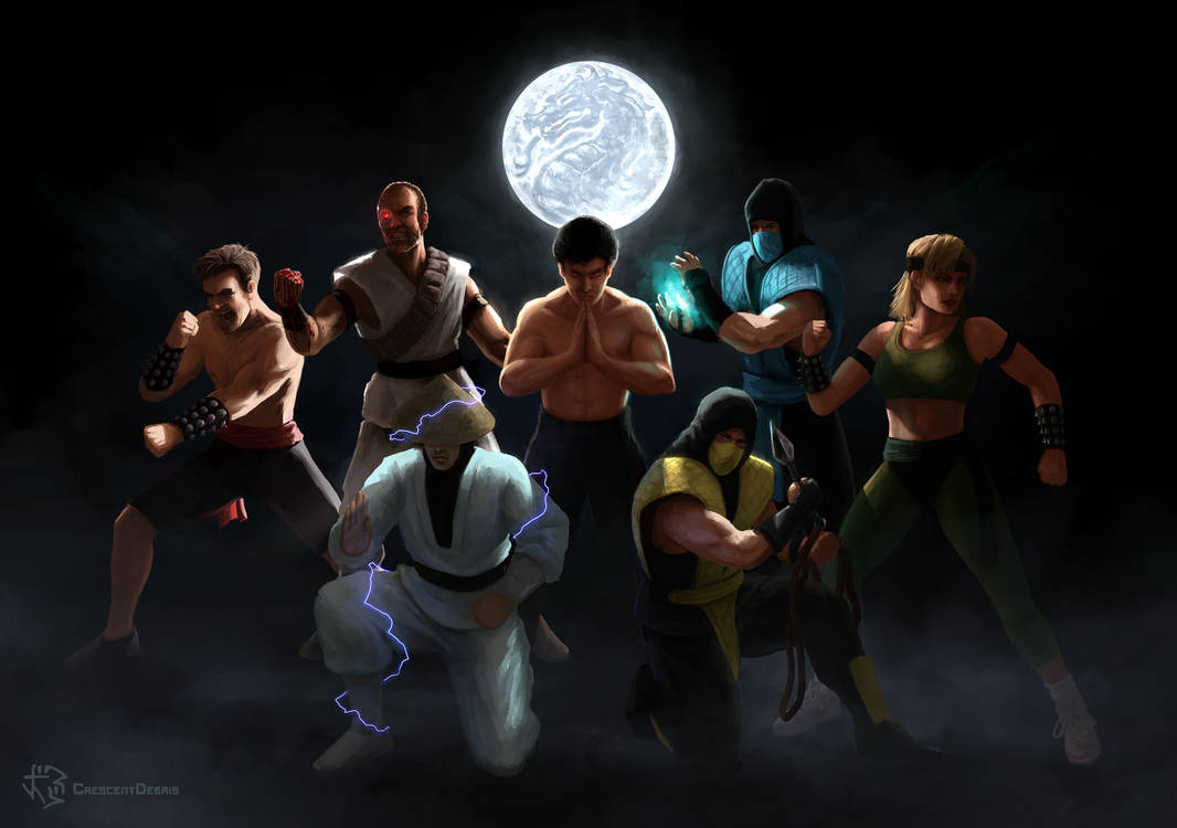 MORTAL KOMBAT (1992) Original by CrescentDebris on DeviantArt