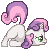 Sweetie Belle Scooting Avatar Icon