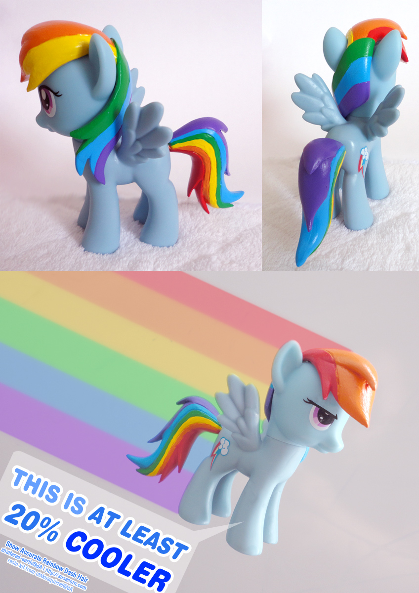 Show Accurate Rainbow Dash Hair By Shattered Earth On Deviantart